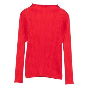 Pleats Please Red Tops - Blouses Women
